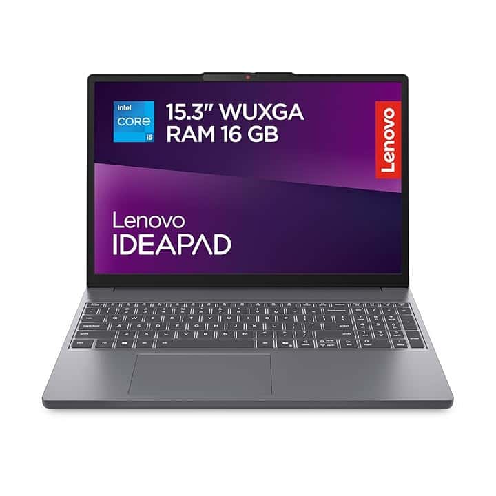 Lenovo IdeaPad Slim 3 Notebook 15.3'' IPS WUXGA (1920x1200), Intel Core i5-13420H, RAM 16GB, 1TB SSD, Windows 11 Home, WiFi 6 - Luna Grey