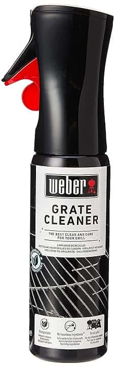 Weber Detergente per griglie 300ml, spray fine a nebbia, scioglie grasso e residui di cibo, biodegradabile, Nessuna sostanza pericolosa, Adatto a tutti i modelli di grill (17875)