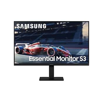 Samsung Monitor S30GD (S24D302), Flat, 24'', 1920x1080 (Full HD), IPS, 100Hz, 5ms (GtG), D-Sub, HDMI, Eye Saver Mode, Flicker Free