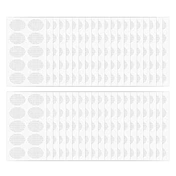 LIFEASY STORE 500 Pezzi Cerotti per Orecchie, Protezioni per Orecchini, Stabilizzatori Pesanti Cuscinetti di Supporto per Lobo dell'Orecchio, Adesivi per Orecchie, Supporto Patch per Orecchini Grandi