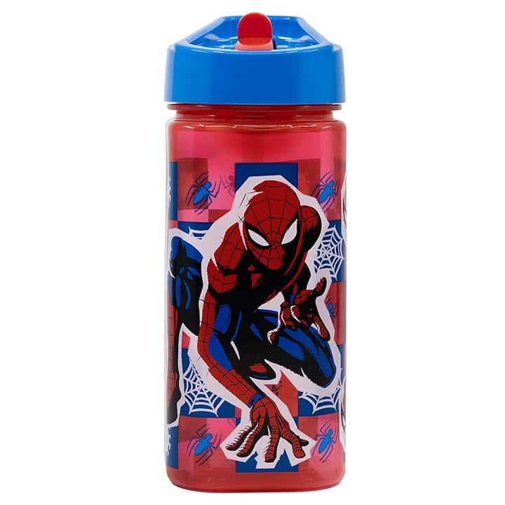 BOTTIGLIA RIUTILIZZABILE SQUARE DE 510 ML | SPIDERMAN ARACHNID GRID
