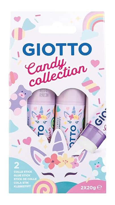 GIOTTO Candy Collection Colla Stick 20 gr Astuccio 2 pz