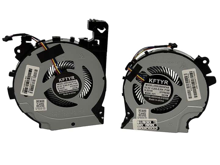Set di raffreddamento CPU + GPU per HP Pavilion 15-CX, modello L20334-001, L20335-001, DC28000KYF0, DC28000KZF0