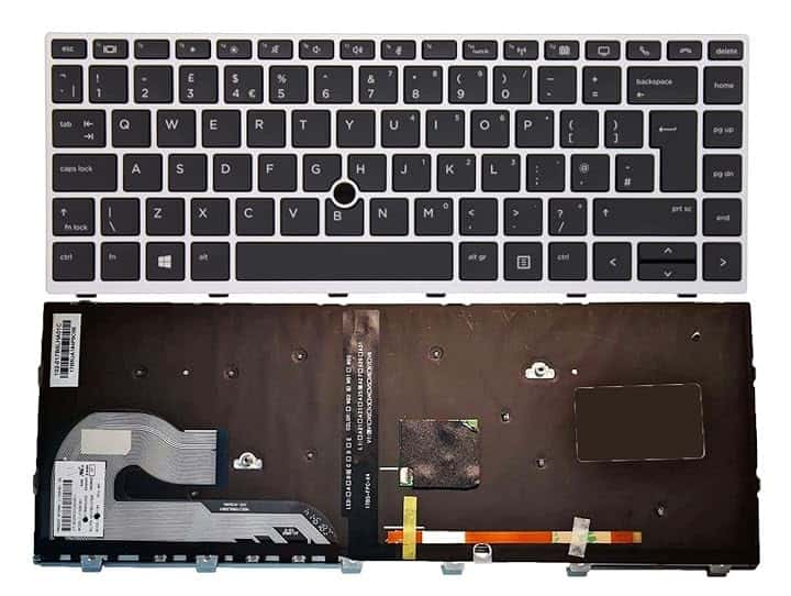 Tastiera Italiana RETROILLUMINATA per HP EliteBook 745 G5 745 G6 840 G5 840 G6 846 G5 con Track Point