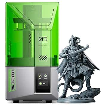 ELEGOO Mars 5 Stampante 3D Resina LCD 4K Mono, Livellamento Automatico, Stampante 3D Velocità a 70mm/h Dimensioni di Stampa 143,43x89,6x150mm³
