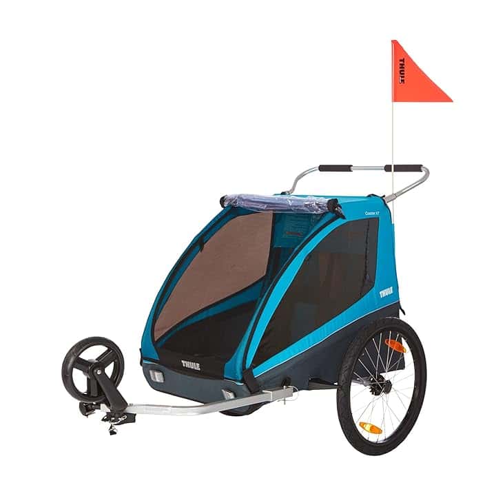 Thule Coaster Xt Rimorchio Per Bici Blue, One-Size