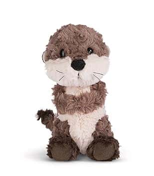 NICI 49150 Cuddly Toy Otter Oda 20 cm Grey Slipping Sustainable Soft Plush Cute Plush Toy for Cuddling And Playing, for Children And Adults, Great Gift Idea