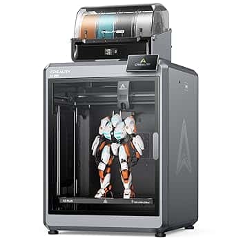 Creality K2 Plus Combo Stampante 3D, Stampa Multicolore con Nuovo CFS, Max 600 mm/s, Doppia Telecamera AI, Livellamento Automatico Completo, Estrusore Direct Drive, Volume Stampa 350x350x350 mm