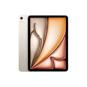 Apple iPad Air 11'' con chip M3: Apple Intelligence, 128 GB, fotocamera frontale e posteriore da 12MP, Wi-Fi 6E, Touch ID, un giorno intero di batteria — Galassia