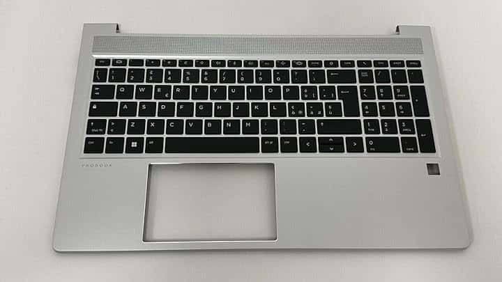 Cover Poggiapolsi Palmrest compatibile con HP Probook 450 G8 con Tastiera Italiana Retroilluminata M21742-001