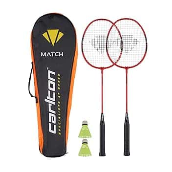 Carlton Match 2 Player Set da Badminton Red One Size