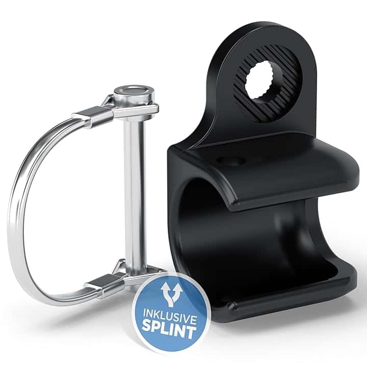 Attacco per rimorchio LAINFELD per Thule Chariot & Coaster | Attacco per rimorchio da bicicletta con perno di sicurezza incluso | Montaggio semplice e veloce sulla bicicletta