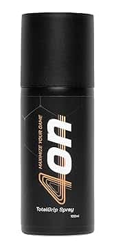 4on TotalGrip Spray - Antiscivolo per Migliorare la Presa della Racchetta da Padel. Fornisce la Massima Presa e Il Massimo attrito per Mani sudate