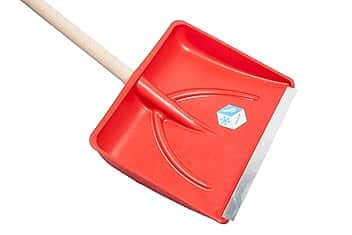 Falci 249014MPA Pala da Neve e Multiuso in Plastica con Profilo di Alluminio, Grigio