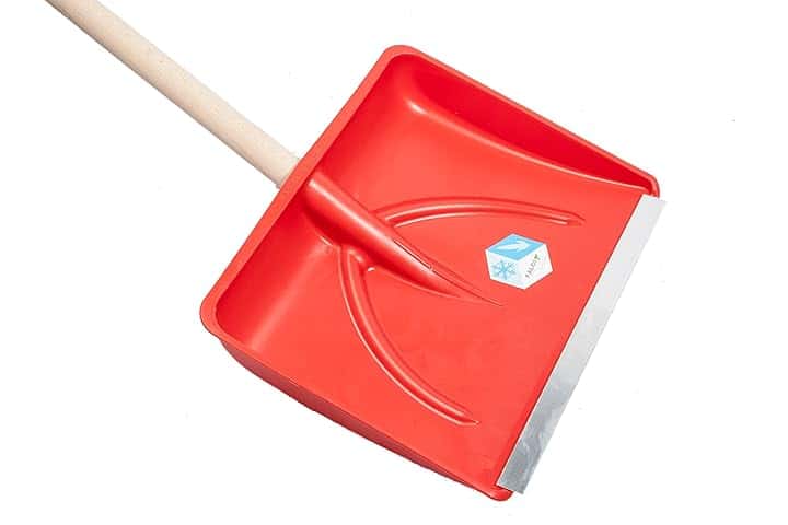 Falci 249014MPA Pala da Neve e Multiuso in Plastica con Profilo di Alluminio, Grigio