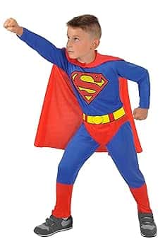 Ciao- Superman/Supergirl costume travestimento bambino originale DC Comics