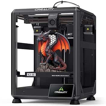 Creality K2 SE Stampante 3D - Stampa 500mm/s Alta Velocità, Compatibile CFS Multicolore, Telaio Metallo Solido, Estrusore Diretto, Livellamento Automatico, 220×215×245mm