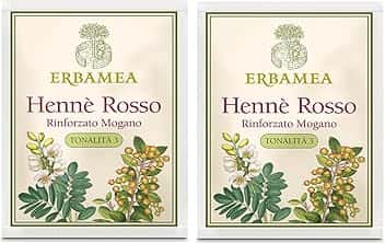 Henne' Rosso Mogano - 2 Confezioni Da 100 Gr