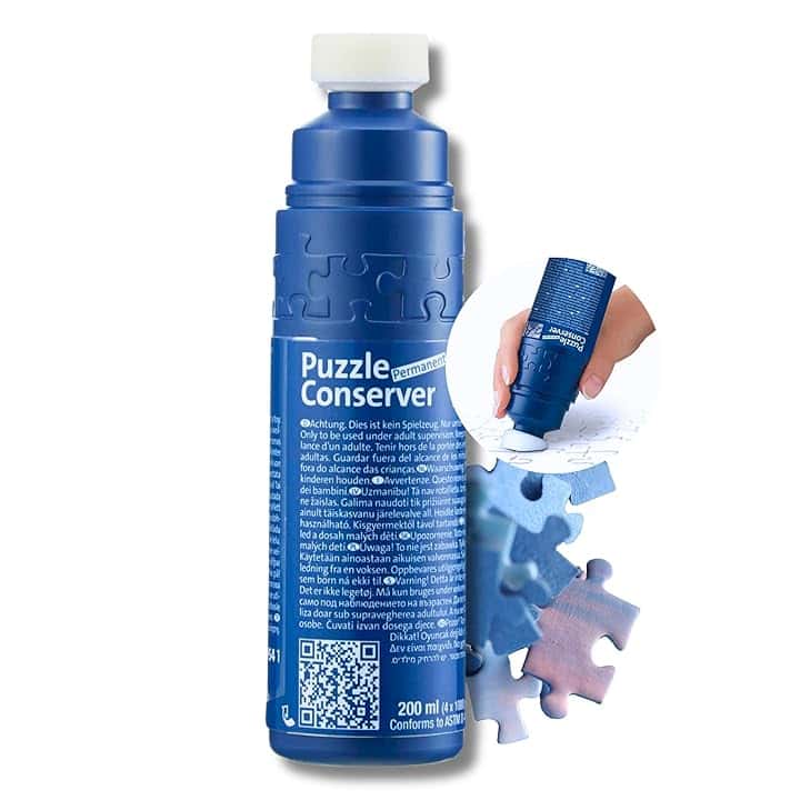 Ravensburger - Colla Puzzle Ravensburger 200ml | Accesori Puzzle Adulti E Bambini | Alta Qualità | 4 Puzzles Di 1000 Pezzi | Regalo Festa del Papà