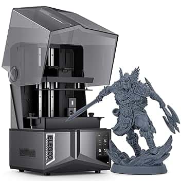 ELEGOO Saturn 4 Ultra 16K Stampante 3D Resina, Riscaldatore Serbatoio Intelligente, Stampa 150 mm/h, Fotocamera AI con Luce, Stampa Cluster WiFi, Grandi Dimensioni di Stampa 211,68 * 118,37 * 220mm³