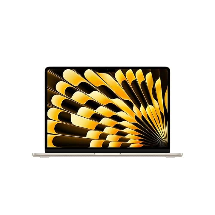 Apple Portatile MacBook Air 13'' con chip M4 (2025): progettato per Apple Intelligence, display Liquid Retina da 13,6'', 16GB di memoria unificata, 256GB di archiviazione SSD, Touch ID; Galassia