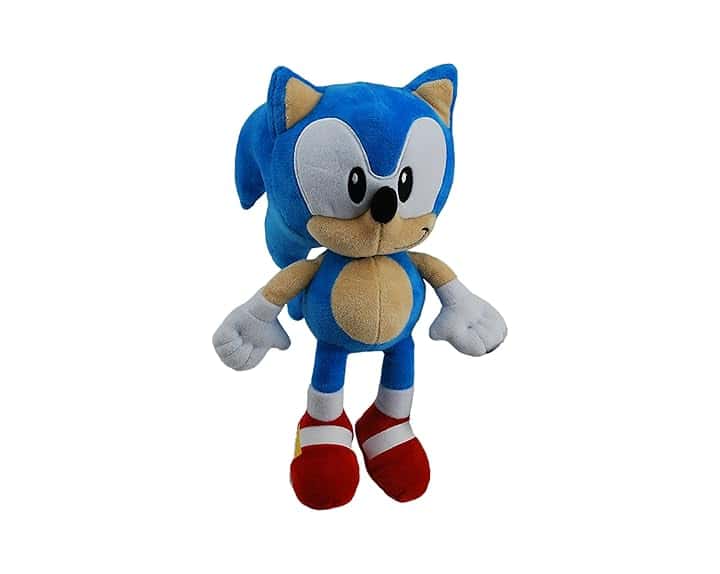 Sonic The Hedgehog - Sega The Hedgehog Sonic Peluche 30cm, Azzurro