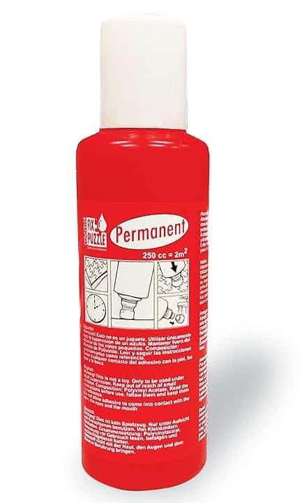Educa - Permanent Fix Puzzle | Colla per Puzzle Permanente | Transparente | 250 ml che può incollare fino a 6000 pezzi (17193)