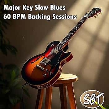 Slow Blues Backing Track in E Major – Guitar Jam Track