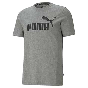 PUMA Essentials Logo T-Shirt (Available in Big & Tall) T-Shirt Uomo (Pacco da 1)