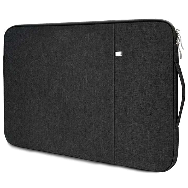 Flintronic Custodia per Macbook Air 13 Pollici, Sleeve per Laptop, Impermeabile Custodia Borsa Custodia Protettiva Compatibile con MacBook Pro/Acer/Dell/Lenovo/HP/Samsung/Sony/Asus, 13 Pollici -Nero