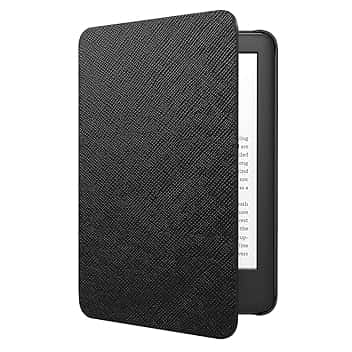 MoKo Custodia Compatibile con 6 Pollici Kindle 11a Generazione 2024/2022, Cover Leggera con Auto Sveglia/Sonno per Kindle 2024/2022 11a Gen e-Reader, Nero ClimatePartner certified