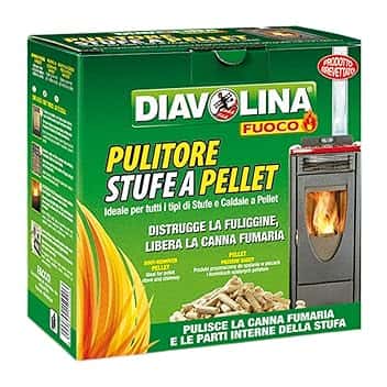 DIAVOLINA PULITORE STUFE A PELLET