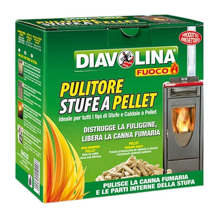 DIAVOLINA PULITORE STUFE A PELLET