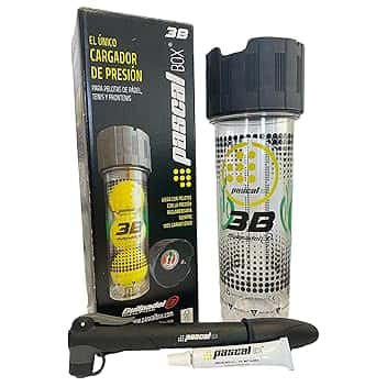 Pressurizzatore per palline da padel con pompa | Accessori per padel Palline da padel | Pressurizzatore per palline da padel e palline da tennis