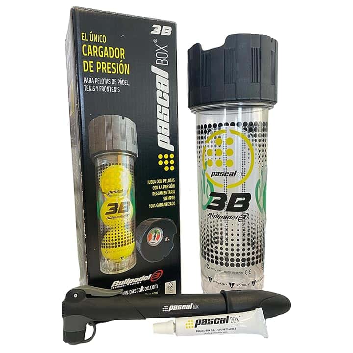 Pressurizzatore per palline da padel con pompa | Accessori per padel Palline da padel | Pressurizzatore per palline da padel e palline da tennis