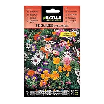 Semillas Batlle - Mix di Fiori Nani annuali, Multicolore