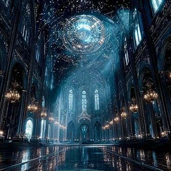Mystic Blue Cathedral Ambience