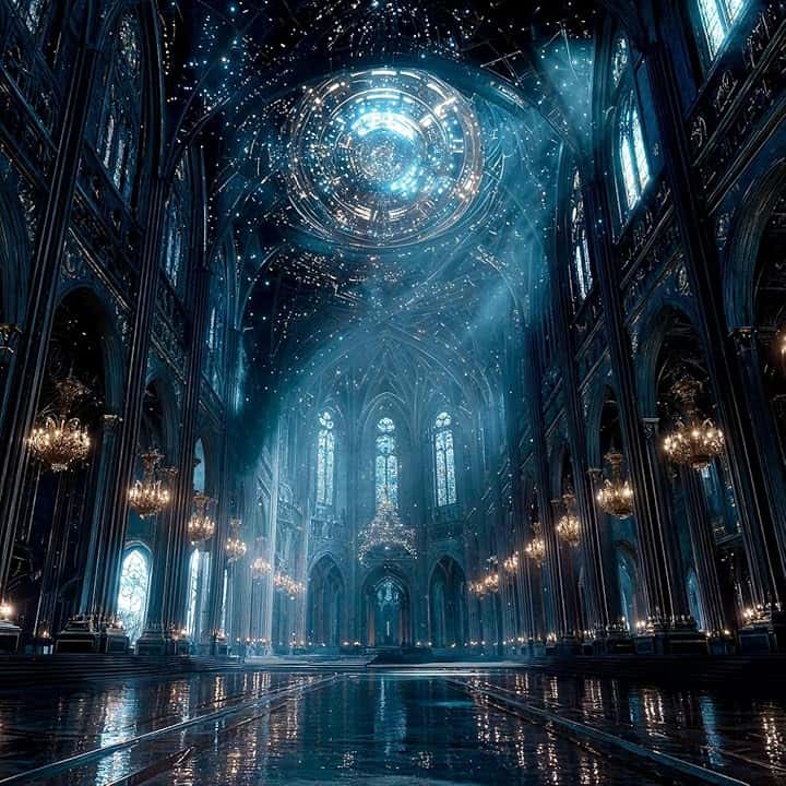 Mystic Blue Cathedral Ambience