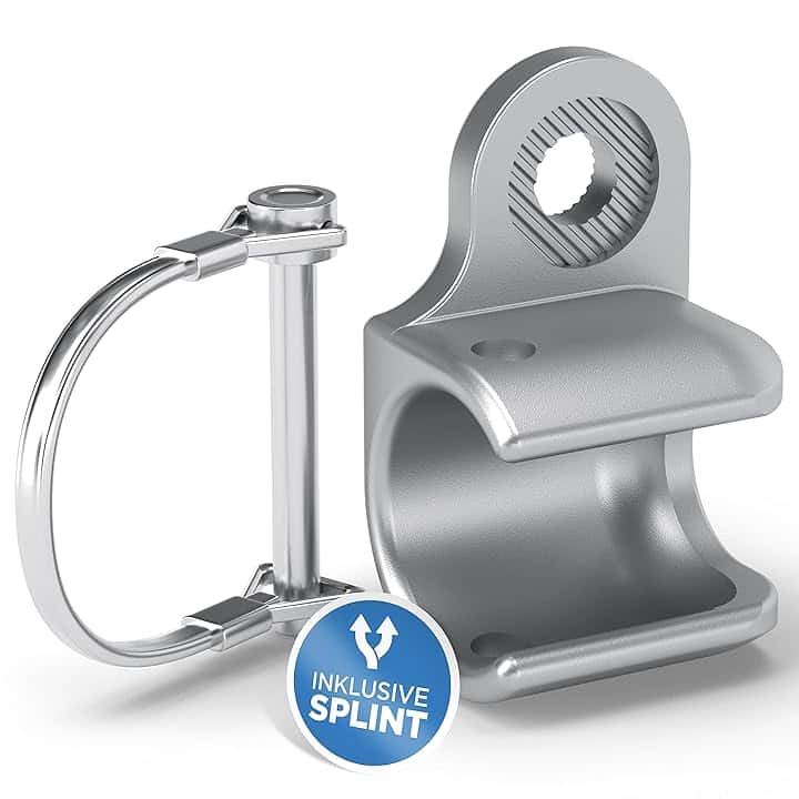 Attacco per rimorchio LAINFELD per Thule Chariot & Coaster | Attacco per rimorchio da bicicletta con perno di sicurezza incluso | Montaggio semplice e veloce sulla bicicletta