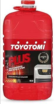 Toyotomi PLUS10L Plus Inodore, Combustibile compatibile con tutte le Stufe Elettriche o Meccaniche, Eccellenza Giapponese, Maxi risparmio 10 litri