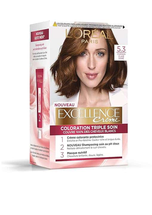 L' oréal Paris Eccellenza colorazione châtain tripla Cura