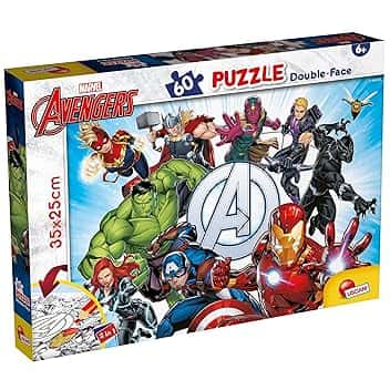 Liscianigiochi Marvel Puzzle DF M-Plus 60 Avengers, 99658