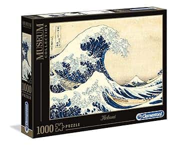 Clementoni - Puzzle 1000 Pezzi Arte per Adulti e Ragazzi, Museum Collection, Tema Hokusai La Grande Onda, Idea Regalo Uomo e Donna, Made in Italy, 70x50 cm, 39378 The Forest Stewardship Council