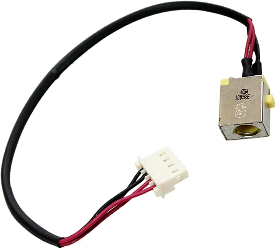 MMOBIEL DC Power Jack Connettore Dock Ricambio Cavo Flex Compatibile con Acer Aspire E5-522 E5-532 E5-553 E5-573 E5-575 V3-574 F5-573 E5-774 Serie