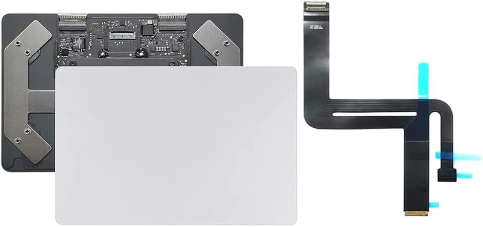 Trackpad di ricambio con cavo 821-02663-A per MacBook Air 13'' A2337 2020 argento
