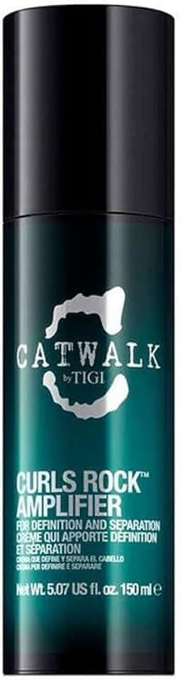 Catwalk di TIGI Curls Rock Amplifier Crema Arricciante per Definizione e Controllo de Capelli Ricci, 150 ml (l'imballaggio può variare)