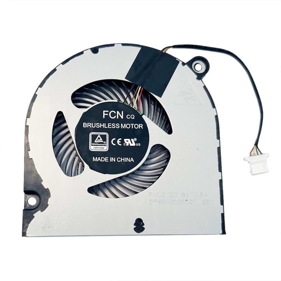 Gintai Ventola CPU Fan Cooling Fan Cooler per Acer Aspire 3 A314-31 A314-32 A315-21 A315-31 A315-51 A315-52 A515-51 A515-52 A515-54 A5 FLHD FLMS FJM; Q DC 5 V 0,5 A HQ2300031002