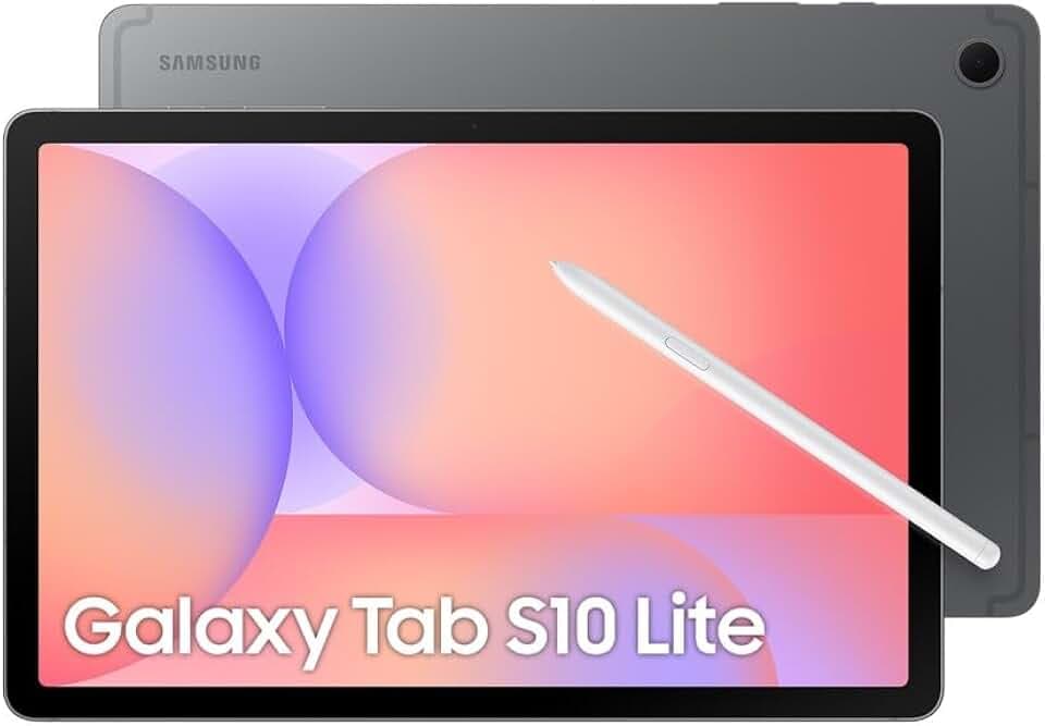 Samsung Galaxy Tab S10 Lite, 3 anni di garanzia, Tablet Android, WiFi, 6GB RAM, 128GB, 10.9" Dispaly LCD, S Pen, Android 15, Gray [Versione italiana]