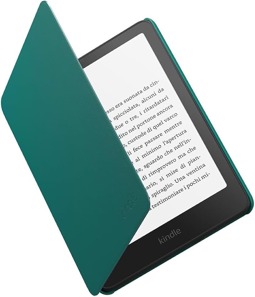 Custodia per Amazon Kindle Paperwhite e Amazon Kindle Colorsoft, leggera e impermeabile, custodia protettiva pieghevole | Tessuto