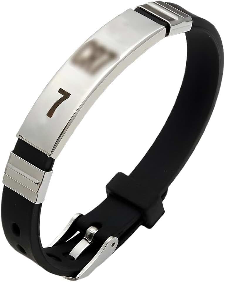 SIRLOMU Braccialetto di Calcio per Ragazzi, 1 Pezzo, Idee Regalo Ragazzo, Regali Compleanno Natale per Figli, Nipoti Fratelli, Regalo Bambino 8-15 Anni Maschio